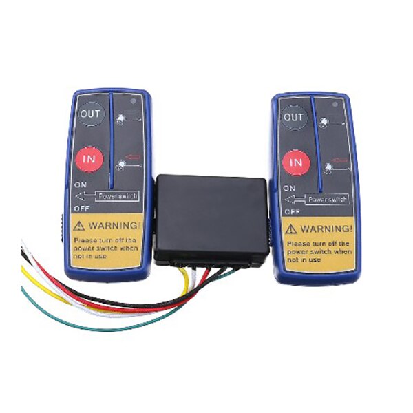 24V 50Ft automatique sans fil Console treuil télécommande voiture manuel émetteur bouton Console pour voiture Atv Suv camion