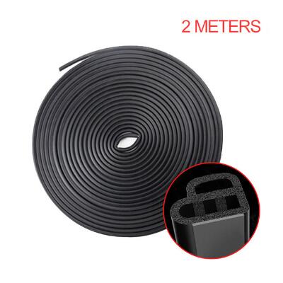 Faixa de vedação de borracha para porta de carro, tipo l, dupla camada, vedação, mercedes benz w202, w220, w204, w203, w210, w124, w211, w222, x204, amg, clk: 2m