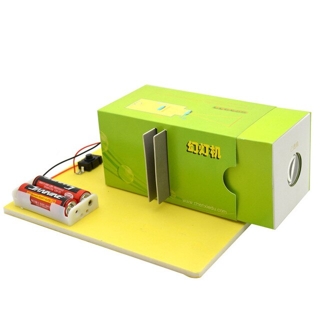DIY science and technology small production slide projector gizmo small toys physics experiment tools no battery