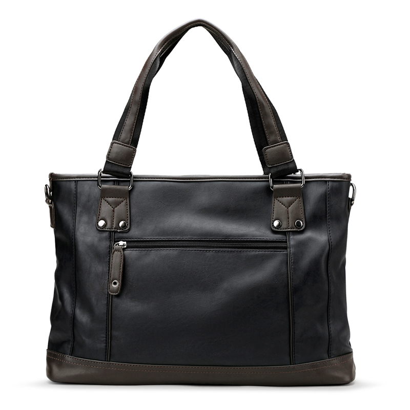 FEIDIKABOLO – sac à main en cuir pour hommes, sac de célèbre, porte-documents à bandoulière pour ordinateur portable, fourre-tout, sacoches 14 pouces