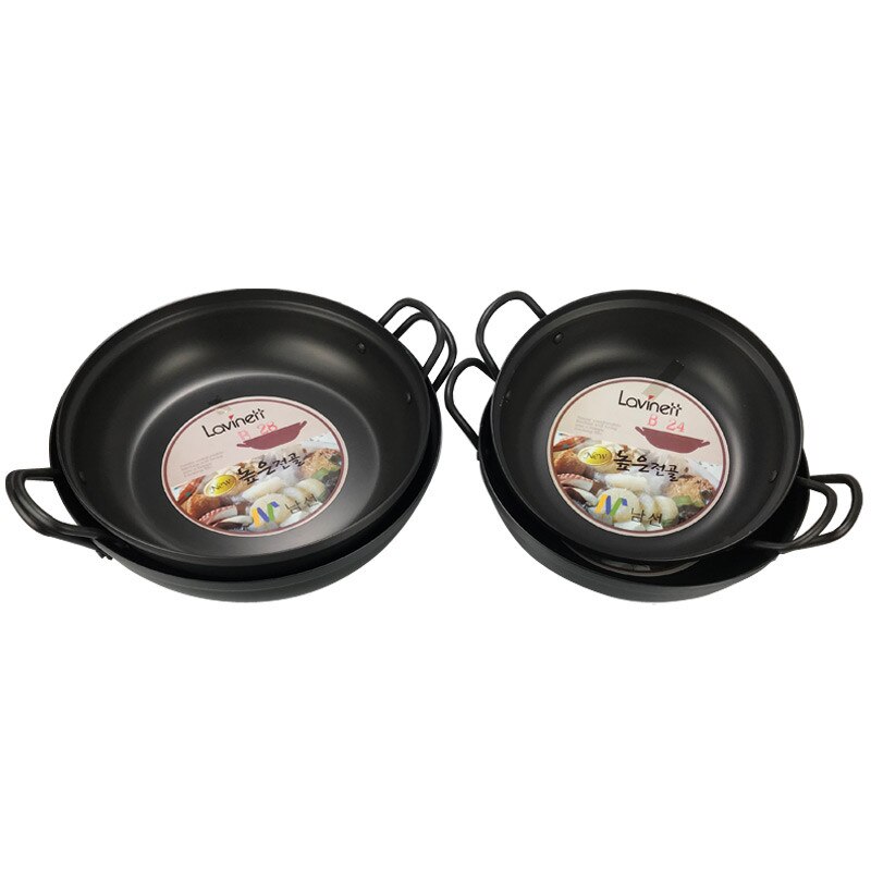 aluminium alloy Korean seafood soup rice pot spareribs soup potato cooking pot steamer stock hollas de cocina chafing dish