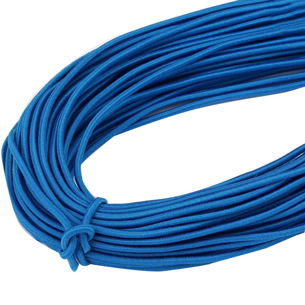 2mm*45M Colorful Round Elastic Band High Elastic Rope Rubber Bands Stretch Rope DIY Crafts Sewing Accessory