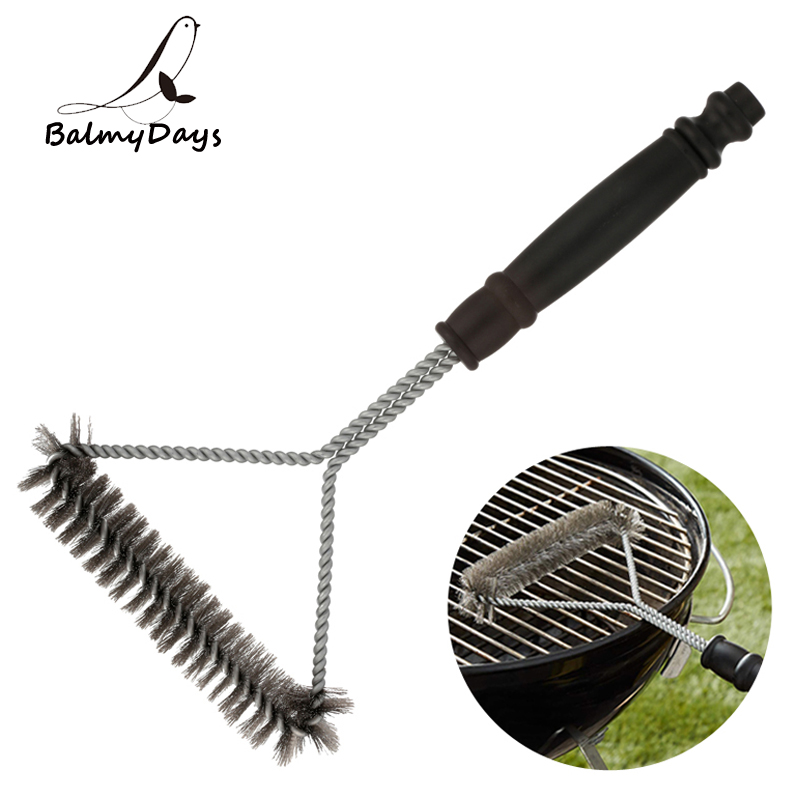 Grill Pinsel BBQ Grill Reinigung Pinsel Edelstahl Grandado grill-pinsel-bbq-grill-reinigung-pinsel-edelstahl-grandado