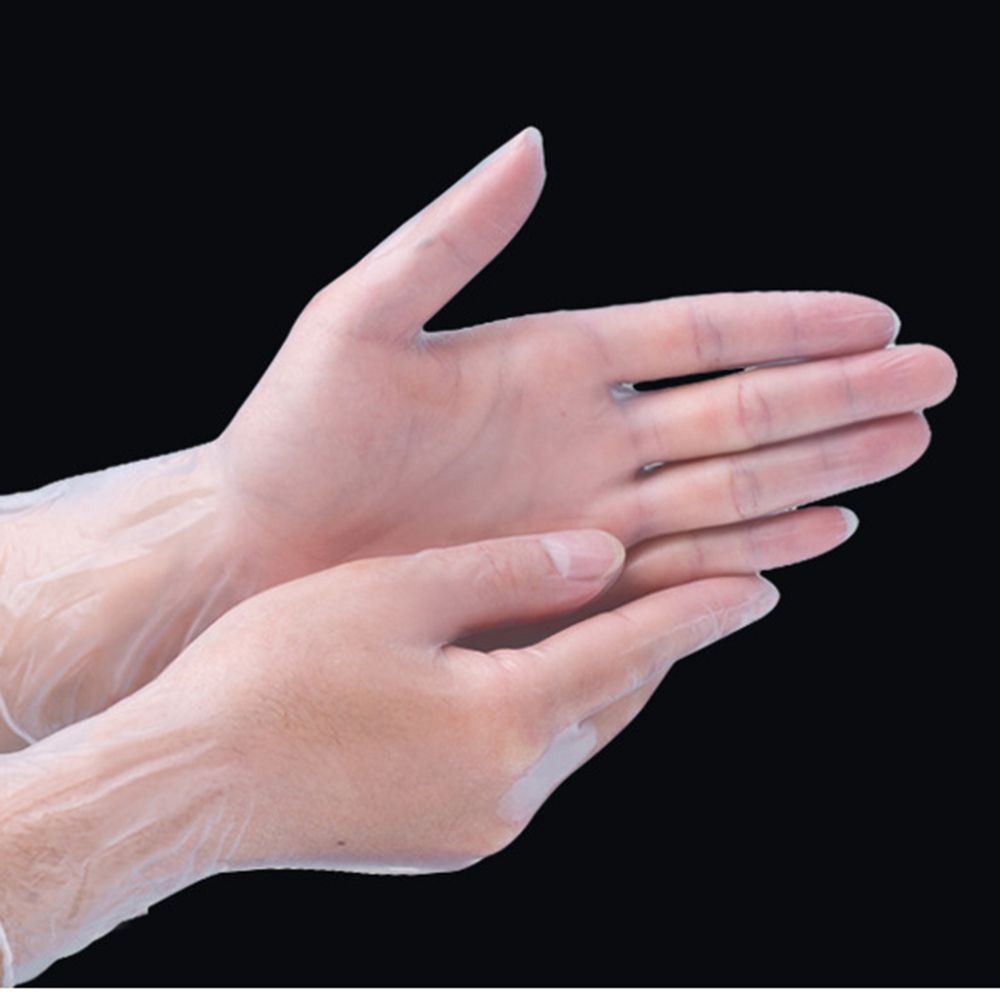 10 Pairs Powder Free Disposable Kitchen Beauty Lab Gloves Latex Vinyl Or Nitrile Multi Purpose