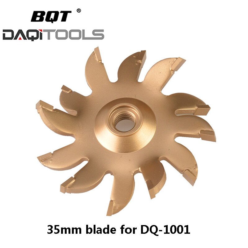 Bqt bærbar elektrisk beton murstensvæg chaser maskine væg rillesav skæremaskine notching maskine 25mm 35mm klinge: 35mm blade dq -1001
