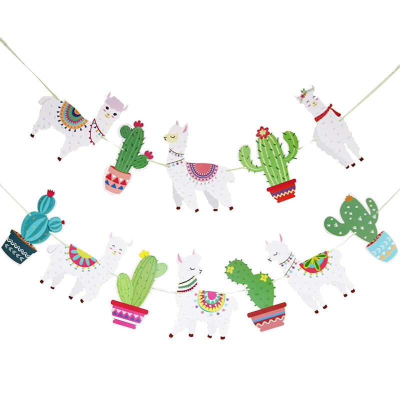 Mexikansk fiesta fest alpacka kaktus folie ballong alpacka banner bachelorette pinata ballong fest inredning sommar födelsedag leverans: Banner a
