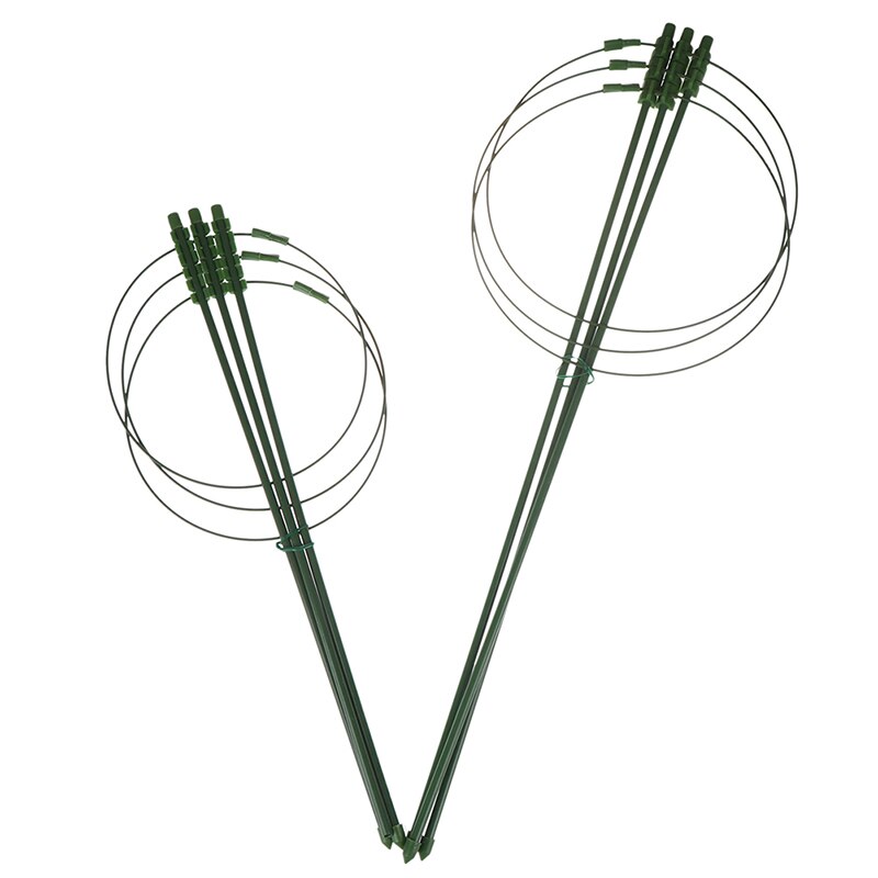 Duurzaam verstelbaar klimrek voor wijnranken, 45/60cm bloementuingereedschap, decoratief gereedschap voor bloemen, groenten, plantenondersteuningsframe