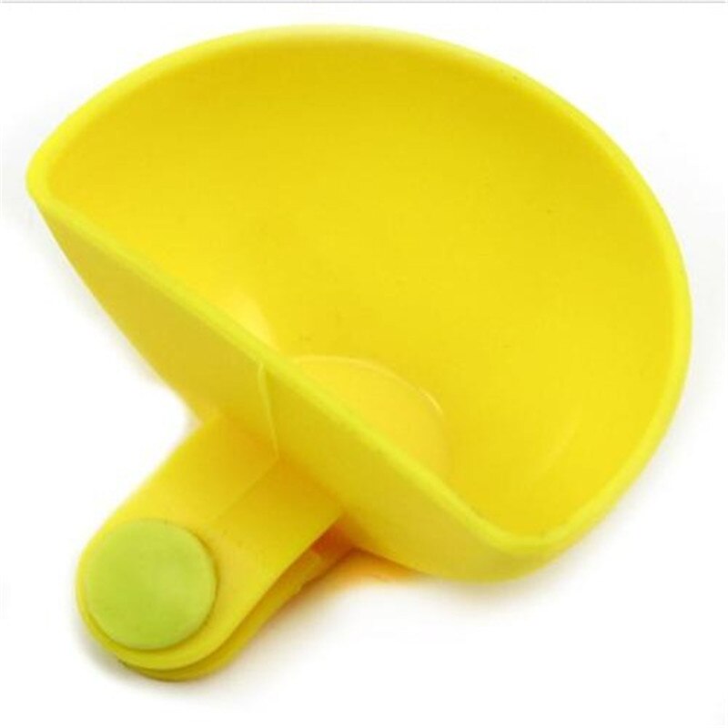 Clips à tremper bol de cuisine, kit de petits plats, Clip à épices pour Sauce tomate sel vinaigre sucre épices au goût: yellow