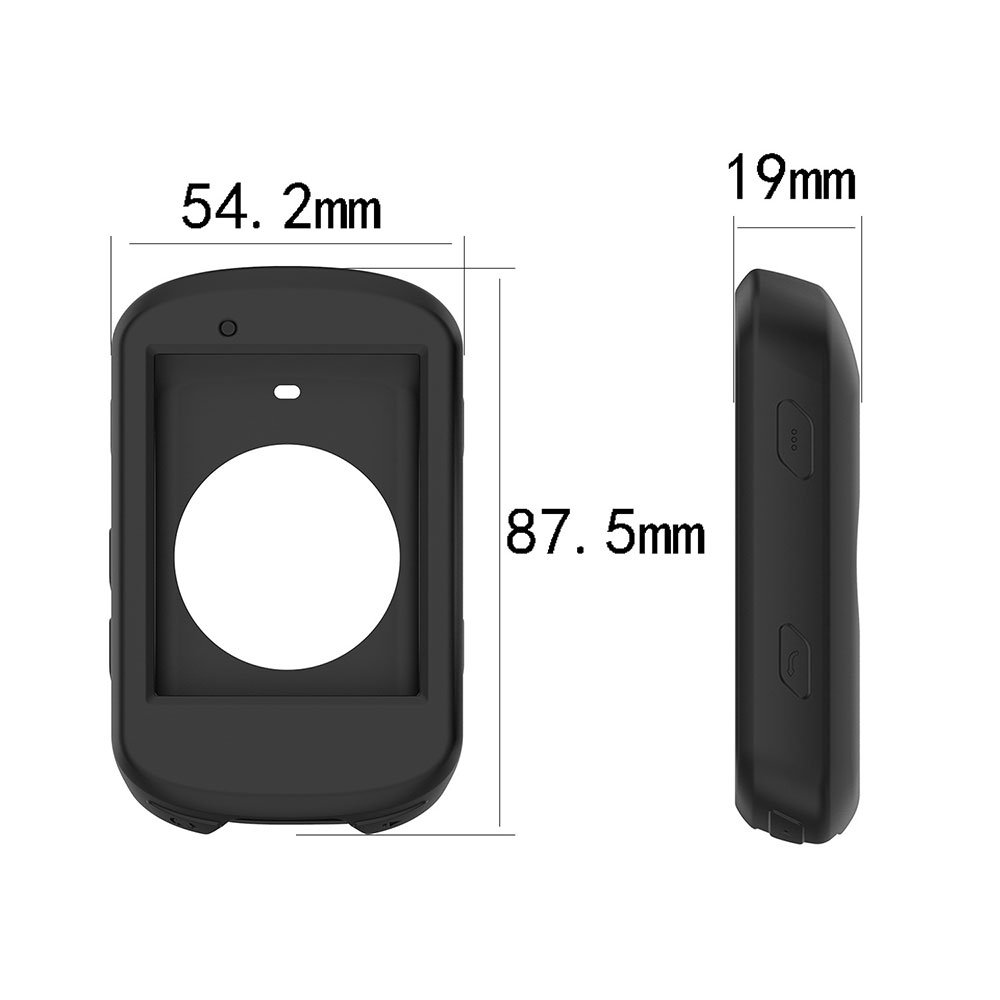 Para Garmin Edge 130 530 830 Plus silicona Gps bicicleta ordenador protección de pantalla Cyclocomputer funda protectora película de vidrio