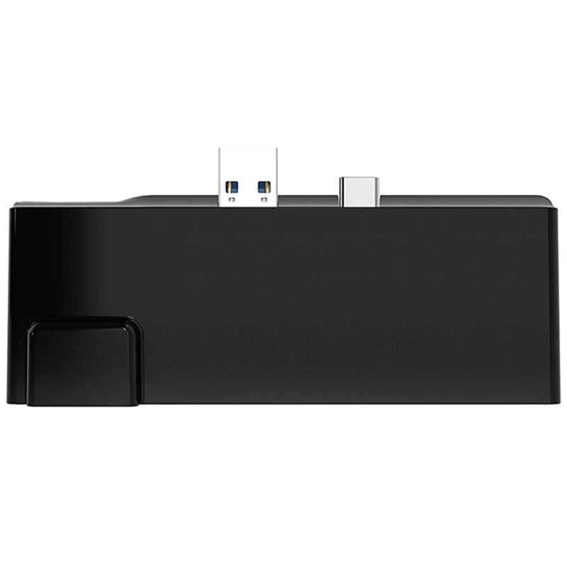 Med 4k hdmi adapter +1000m gigabit ethernet lan+ usb c pd opladning  +2 port usb 3.0+ sd/tf(micro-sd) kortlæser adapter: Default Title