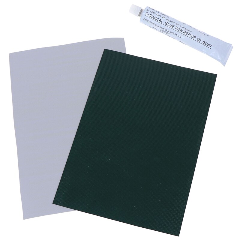 Utendørs oppblåsbar båt svømmebasseng lim kano pvc punkteringsreparasjons lapp lim utendørs tilfeldig farge