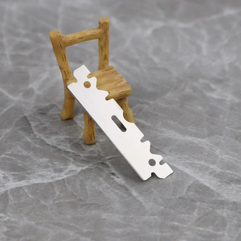 100 kpl/laatikko yksipuolinen partakoneen terä ruostumattomasta teräksestä miesten parranajokone manuaalinen parranajo höylät parturi parturin muotoiluvälineet parranajo