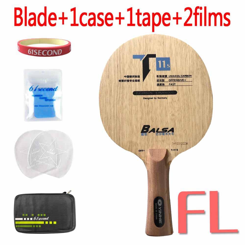 Yinhe Milky way Galaxy T-11+ T 11+ T11S T-11S table tennis PingPong blade The listing Favourite: T-11s FL with FM
