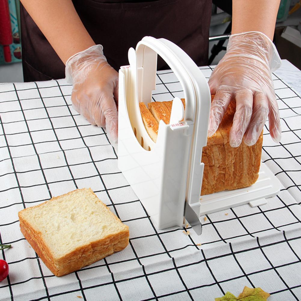 Sterke Constructie Draagbare Slijtvaste Kunststof Toast Slicer Voor Keuken