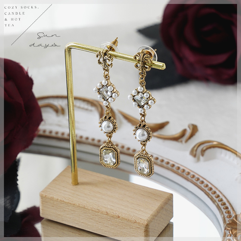 Organisateur de bijoux Support en bois Bracelet boucle d'oreille Support d'affichage décoration Support boucle d'oreille Support affichage décoration Rack petit