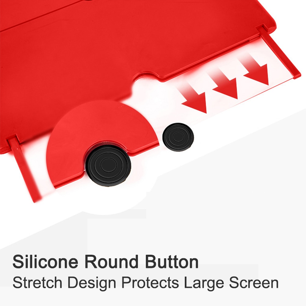 12 Inch 3D Phone Screen Magnifier Enlarged Eye Protection Movie Folding Adjustable Angle HD Non Slip Multifunction with Bracket