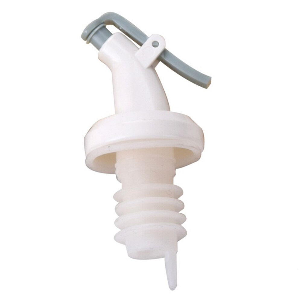 Sprayer Liquor Dispenser Nozzle Flip Top Olive Oil Wine Vinegar Bottle Cap Stopper Pourer Kitchen Tools Bar Accessories Home: Blue White Stopper