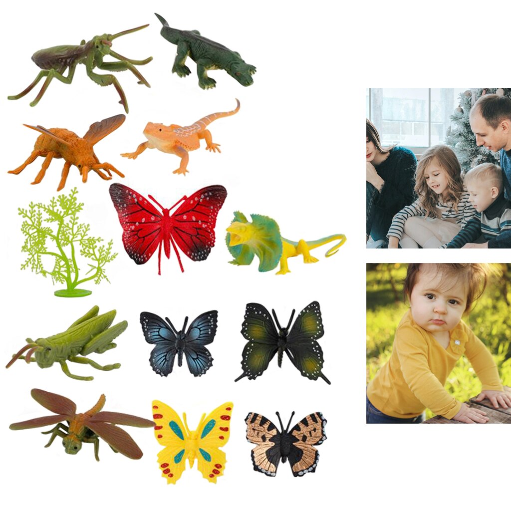 Lifelike Fun Insect Model Bug Toys for Kids Boys Toy Christmas Party Toddlers: type3