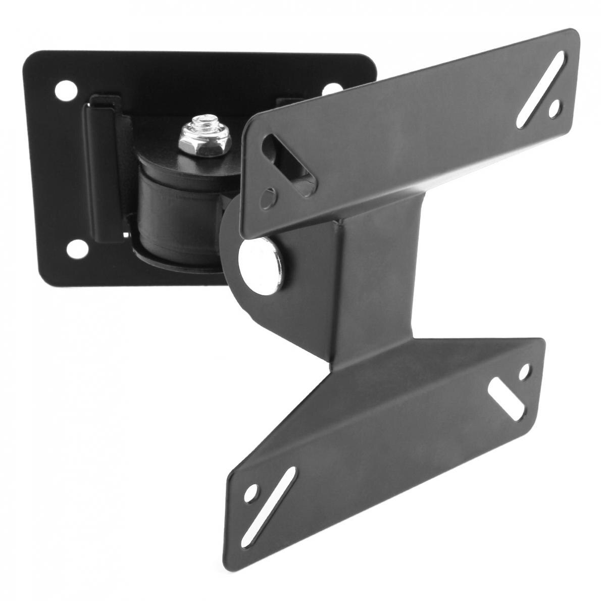 Universal justerbar tv-vægbeslag 180 grader rotation tv-beslag stativ til 14-27 tommer lcd led fladskærm plasma tv holder