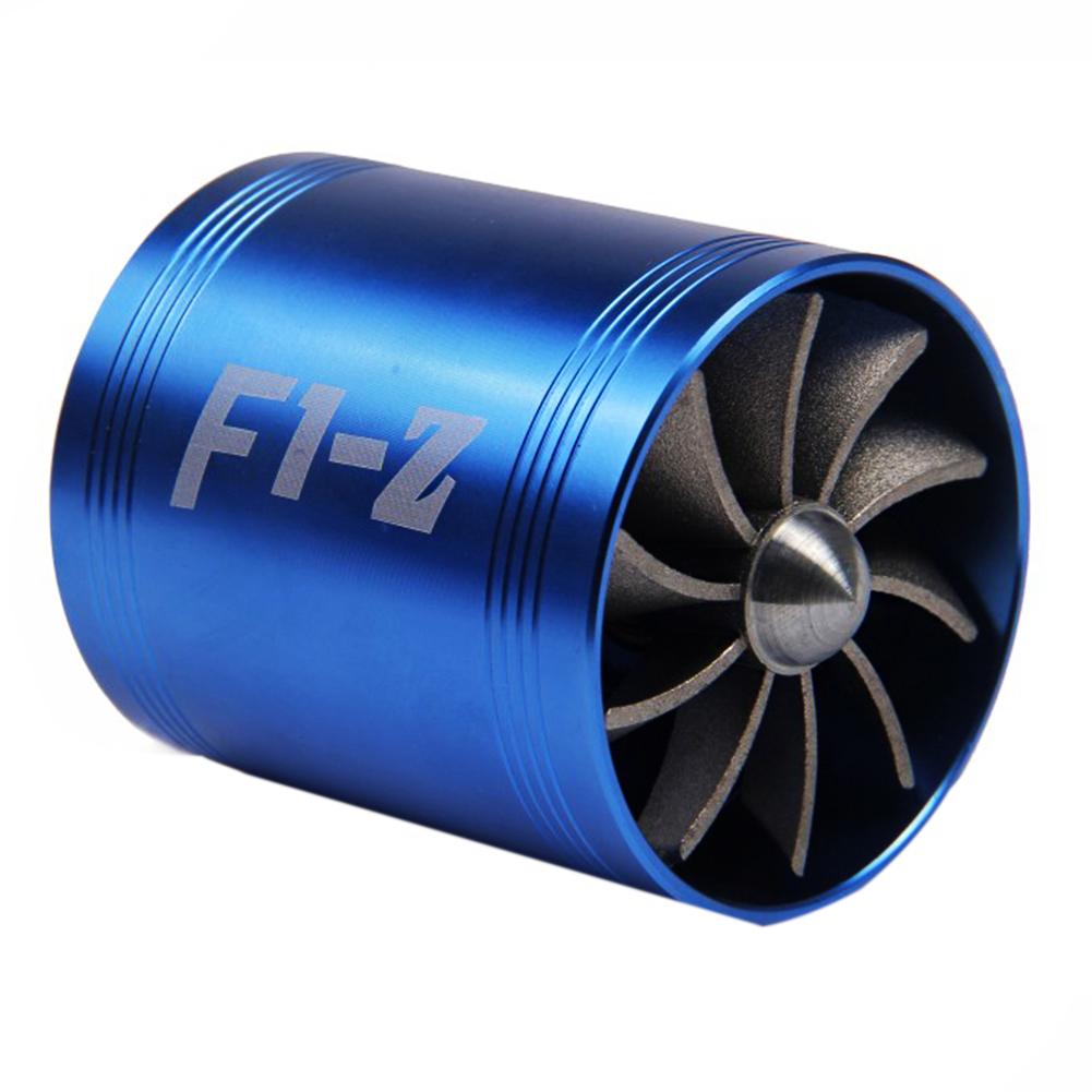 Turbina de admisión de modificación de coche adecuada para manguera de admisión de aire diámetro 65-74mm Gas ahorro de combustible ventilador respiradero: A Single sided turbo