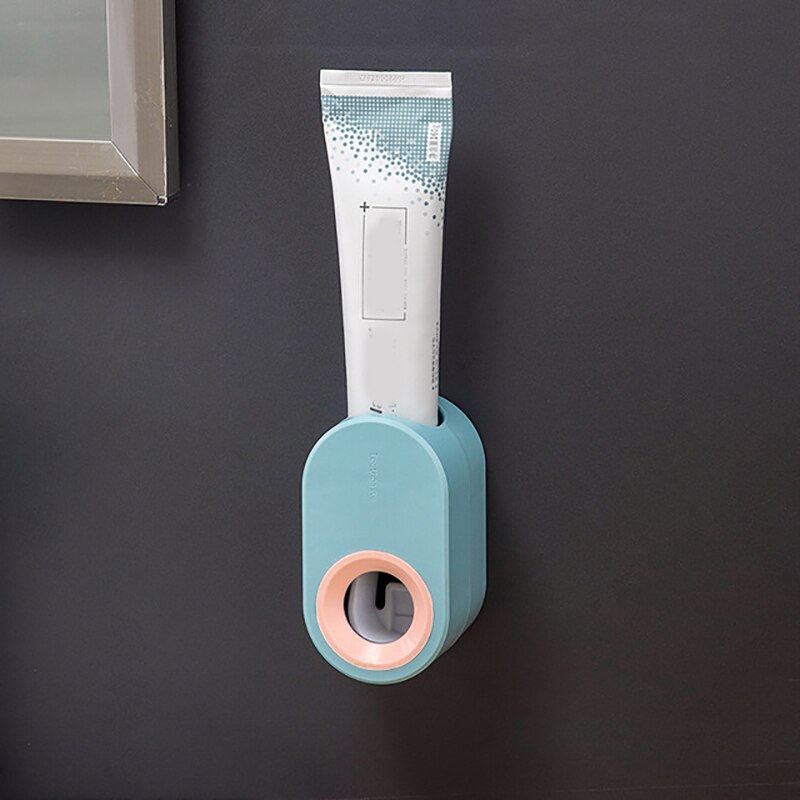 Wall Mount Automatic Toothpaste Dispenser Bathroom Accessories Set Toothpaste Squeezer Dispenser Bathroom Toothbrush Holder Tool
