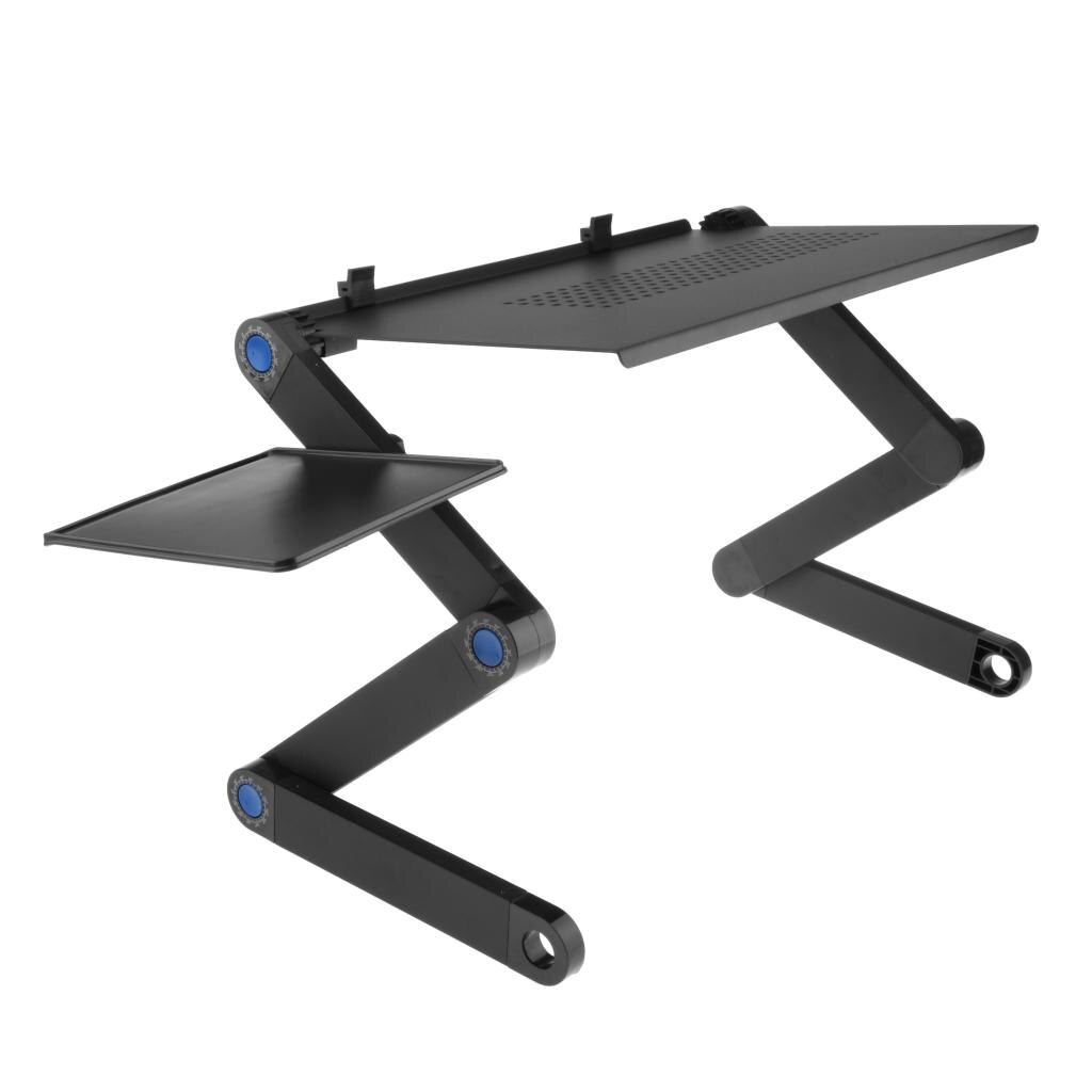 Adjustable Laptop Stand Foldable Aluminum Laptop Stand Desk Cooling Fan Computer Laptop Office Lazy Table Stand Desk Stand