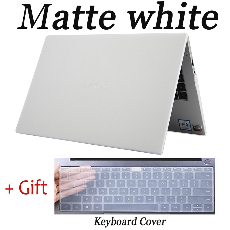 Étui pour ordinateur portable huawei Matebook 13S EMD-W56, housse pour ordinateur portable Matebook 14S HKD-W76: Matte Transparent / 2021 Matebook 13S
