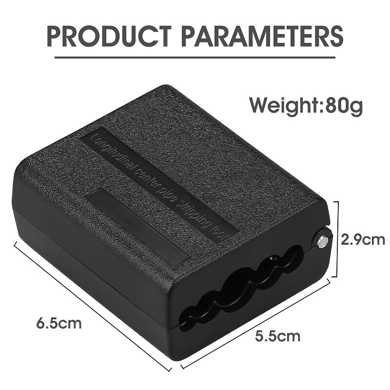 Loose Tube Slitter 4.5Mm-11Mm Lint Kabel Stripper Longitudinale Center Pijp Strippen Tool Tube Slitter Kabel Cutter