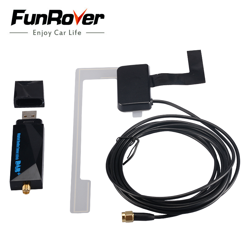 Europa Universele USB kabel DAB + Antenne usb Box dongle voor Android auto dvd-speler DAB Antenne voor Android DAB toepassing
