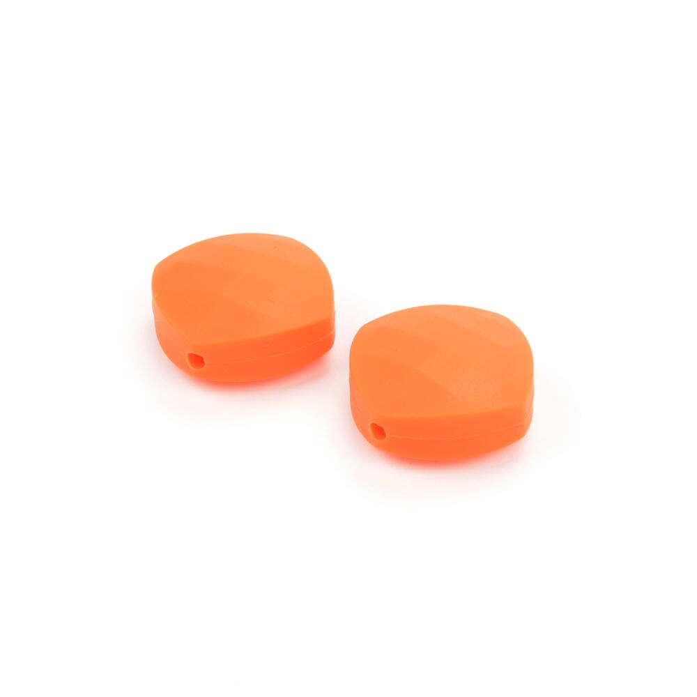 LOFCA 10 stücke Quadrate Silikon Zahnen Perlen Für Lange Silikon Halskette BPA FREI Food Grade Sicher Silikon Perlen Zahnen Spielzeug