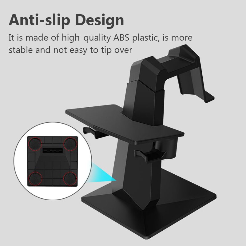 VR Headset and Touch Controllers Display Stand, Helmet &amp; Handle Holder Mount Station for Oculus Quest 2 /1/HTC Vive VR Stand