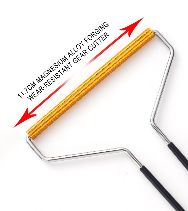 Grattoir manuel en alliage de magnésium pour animaux de compagnie, acier inoxydable, éliminateur de boules pour chats et chiens, fournitures solides et durables pour Nettoyage des animaux de compagnie