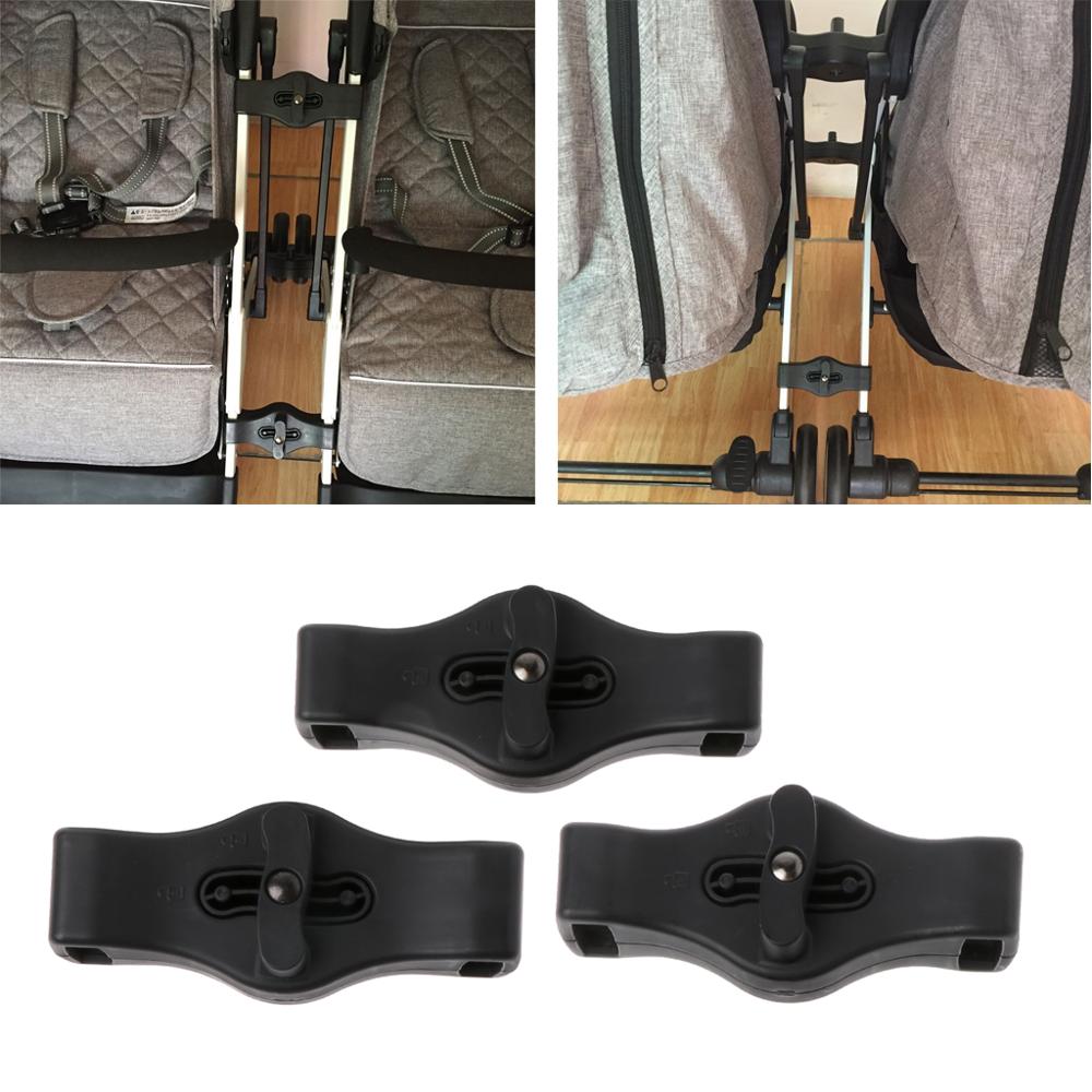 Yoyaplus – adaptateur de connecteur de poussette pour bébé, 3 pièces, coupleur, insertion dans les poussettes, jumeaux