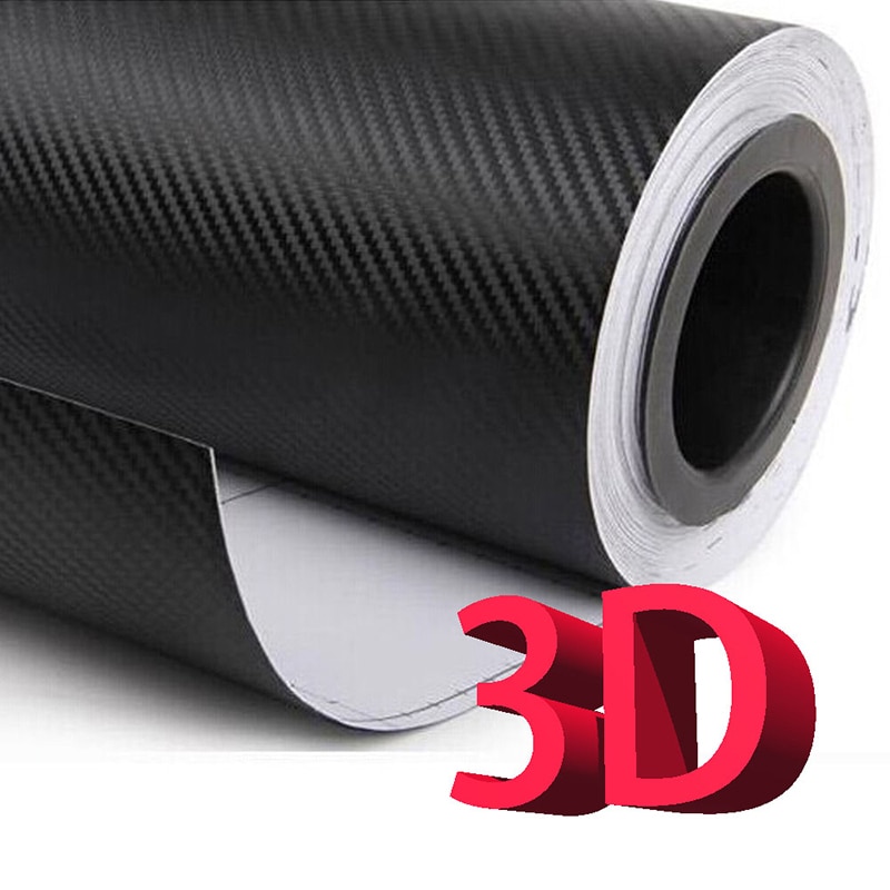 3D/5D Carbon Vinyl film DIY Auto Tuning Deel Stickers Auto Wrap Roll Film Styling Accessoires Motorfietsen Decals
