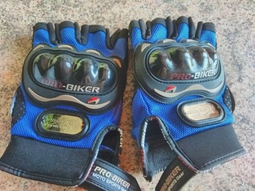 Motorrad sommer spezielle halb-Finger handschuhe ACEKITS Einkaufen Nein. 9