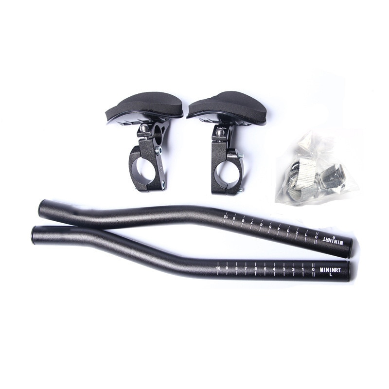 Rest TT Handlebar Aero Bars for Triathlon Time Trial Tri Cycling Bike Rest Handlebar for Bicycle Bike Long Distance Riding