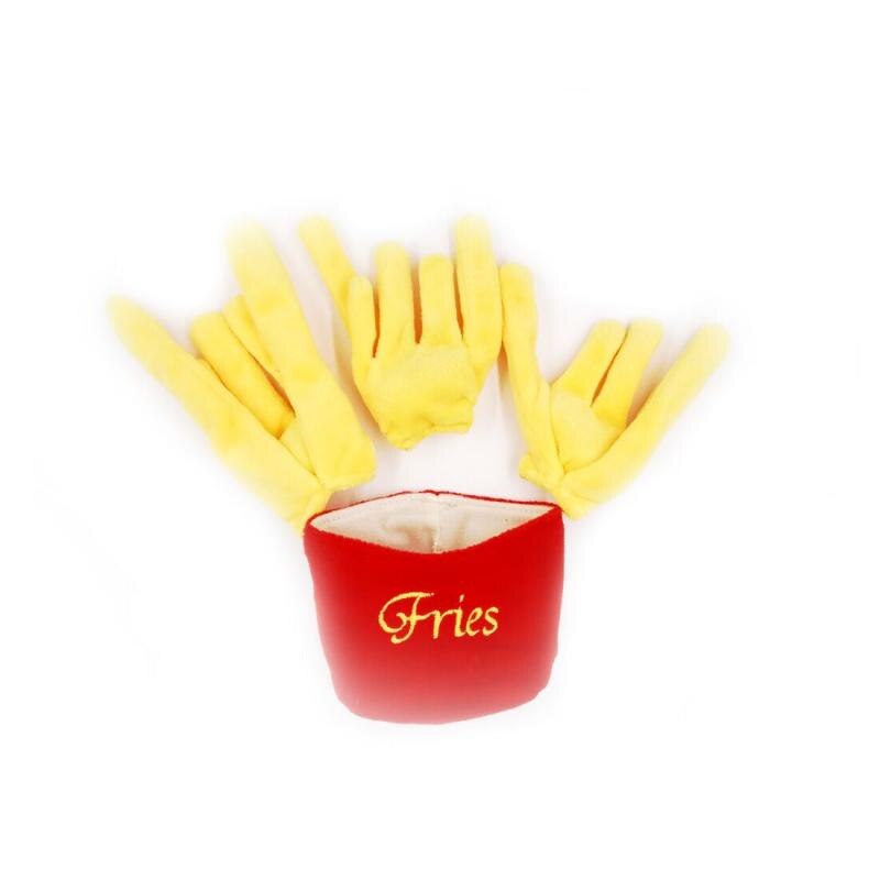 Dog Plush Toy Animals Dog Chew Squeak Toys Emulational Hamburger Chicken Plush Food Pet Dog Toy Chew Squeaking Toy