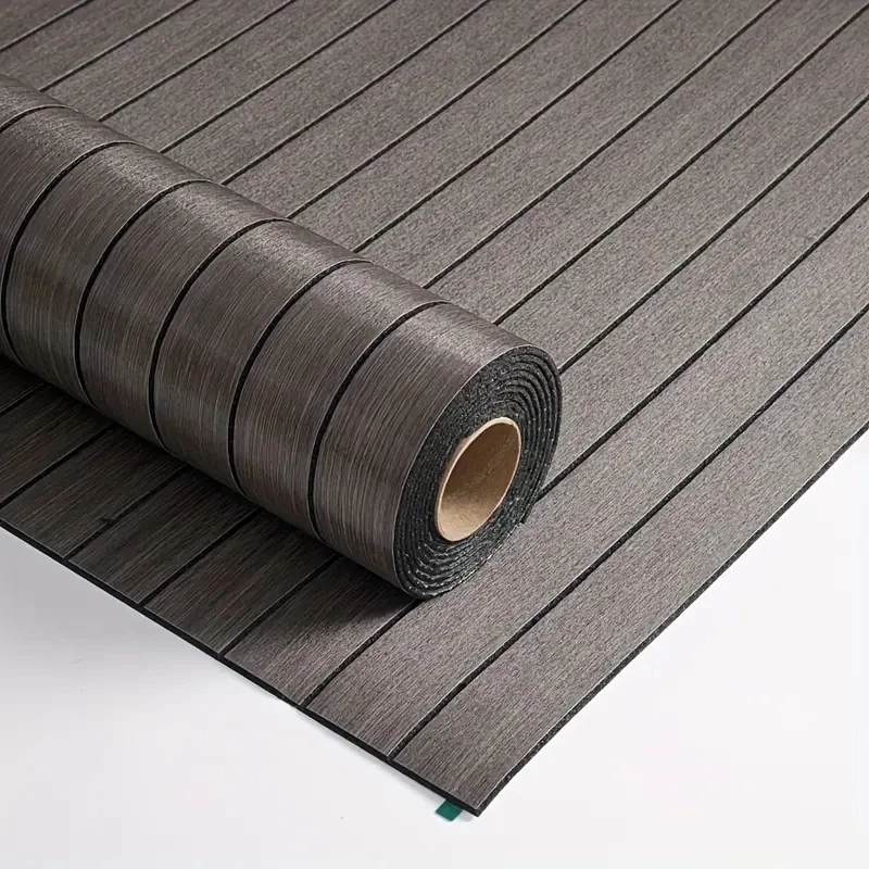 Self-Adhesive 3d Wood Grain Wall Panel Sxp Vinyl Peel and Stick Wallpaper Easy To Diy for Ceiling Living Room TV Wallpaper: Light Grey