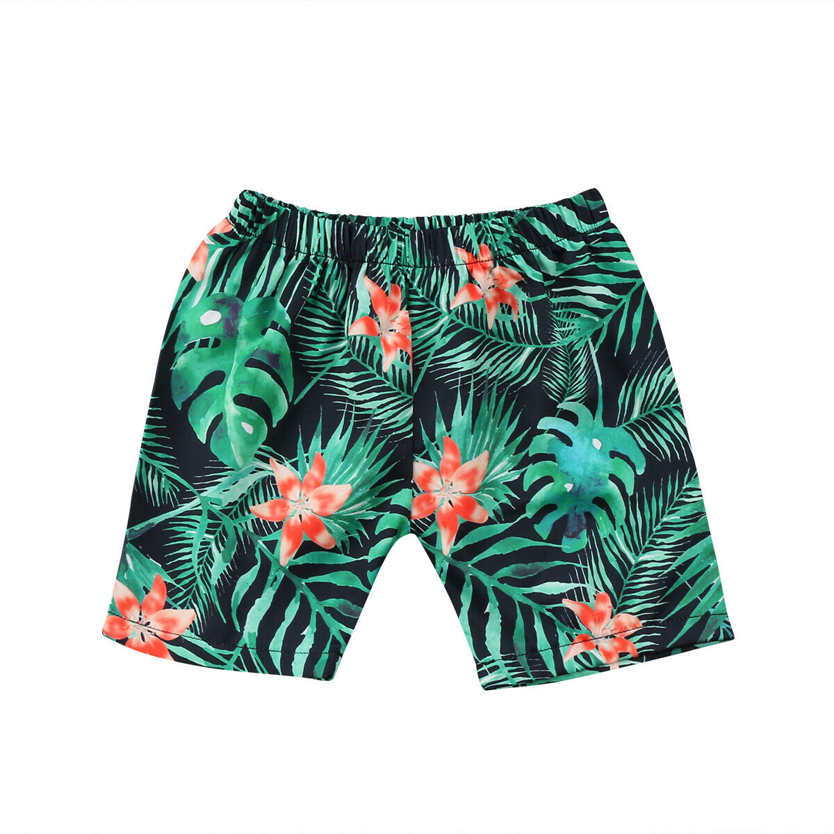 Kids Boy Swimming Trunks Board Shorts Boarder Baby Swim Hawaiian Beach Shortpants Trunks Boys Summer: Green / 5 to 5Y