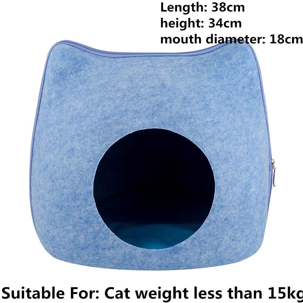 minkissy 3 Stuks Multifunctionele Huisdier Nest Bed Hamster Warm Bed Voor Bank Auto Reizen Zacht Dierenbed Katoen