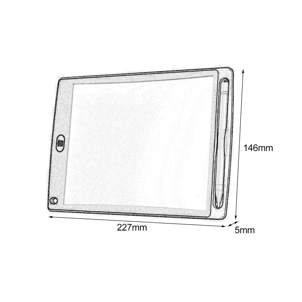 8.5 Inches LCD Writing Tablet Super Bright Electronic Writing Doodle Pad Drawing Board Home Office School Writing Board
