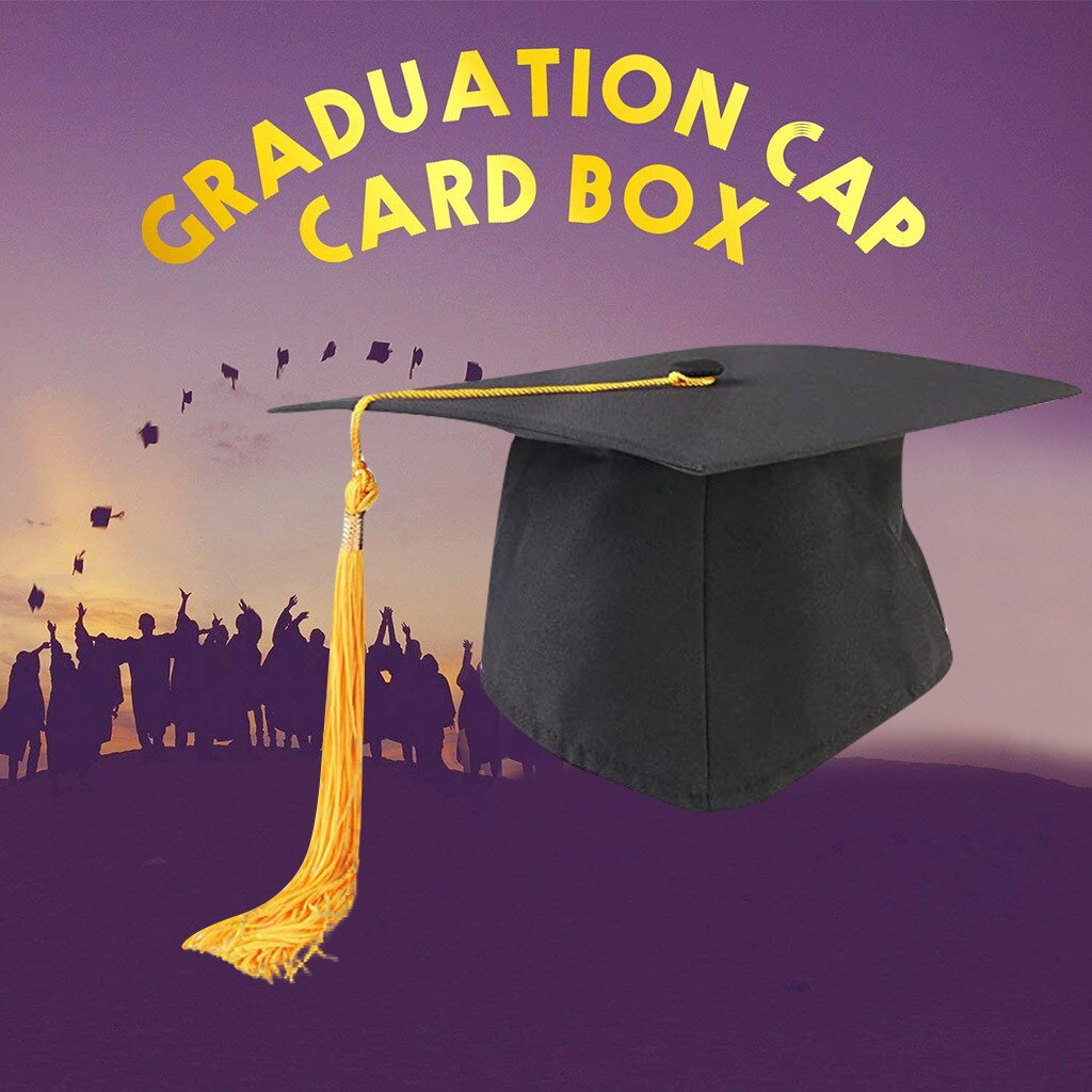 School Graduation Party Cap With Tassels Neutral Adult Child High School University Graduation Octagonal Hats Adjustable Costume
