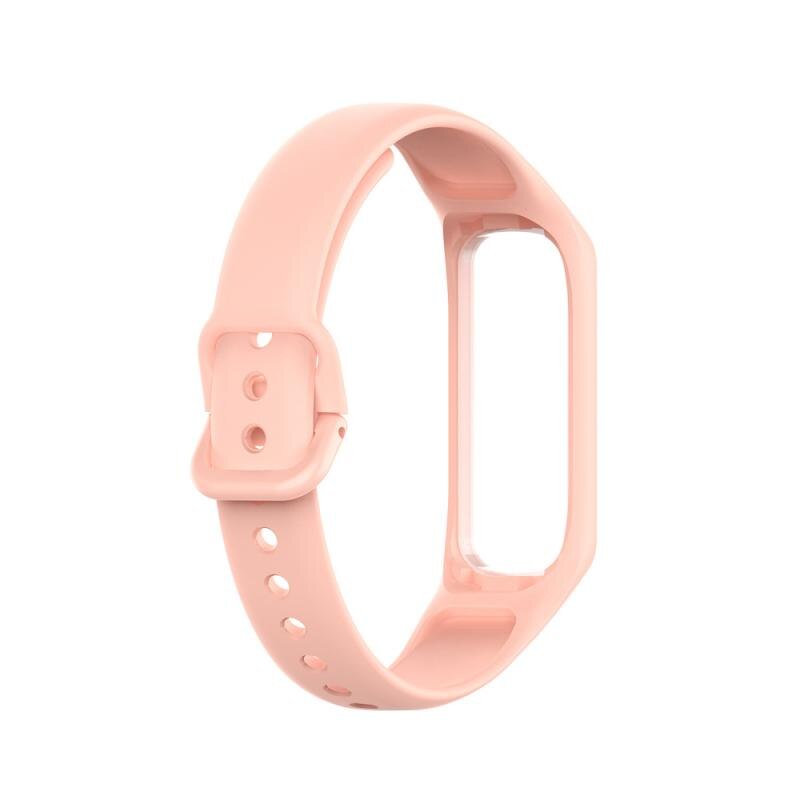 Smart Zubehör Silikon Strap Für Samsung Galaxy Fit 2 SM-R220 Armband Ersatz Armband Tragbare Geräte: 06 light pink