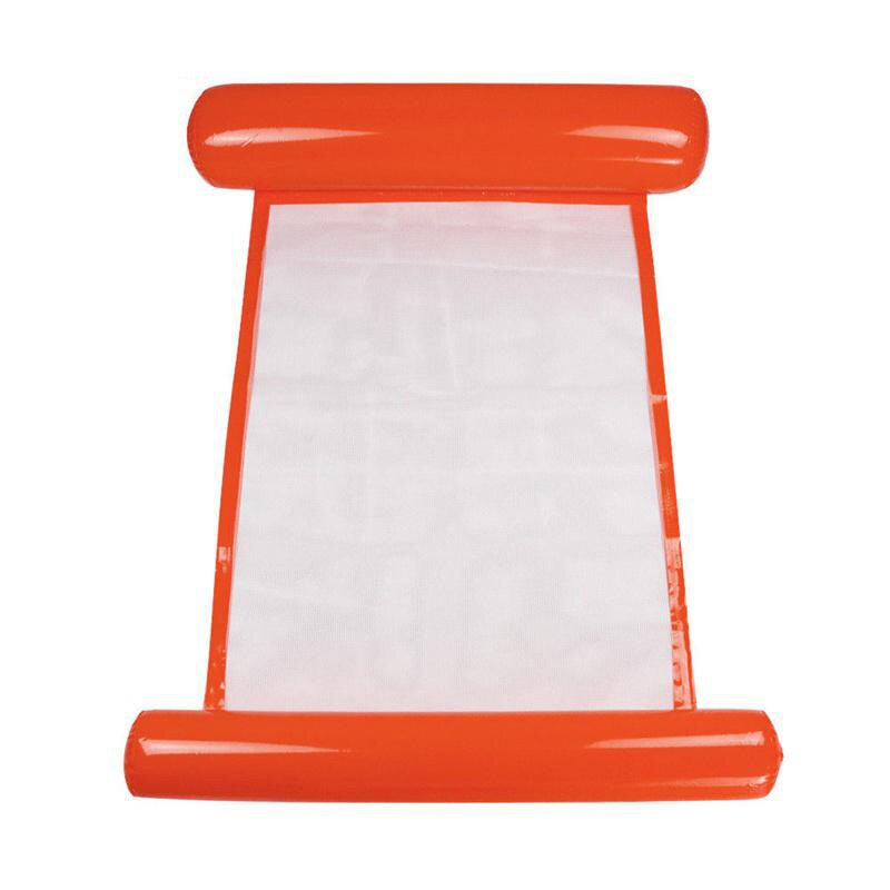 piscina Colchón inflable plegable de PVC para piscina, hamaca de agua, colchón de aire, cama para deportes acuáticos de playa, tumbona: TYPE 9