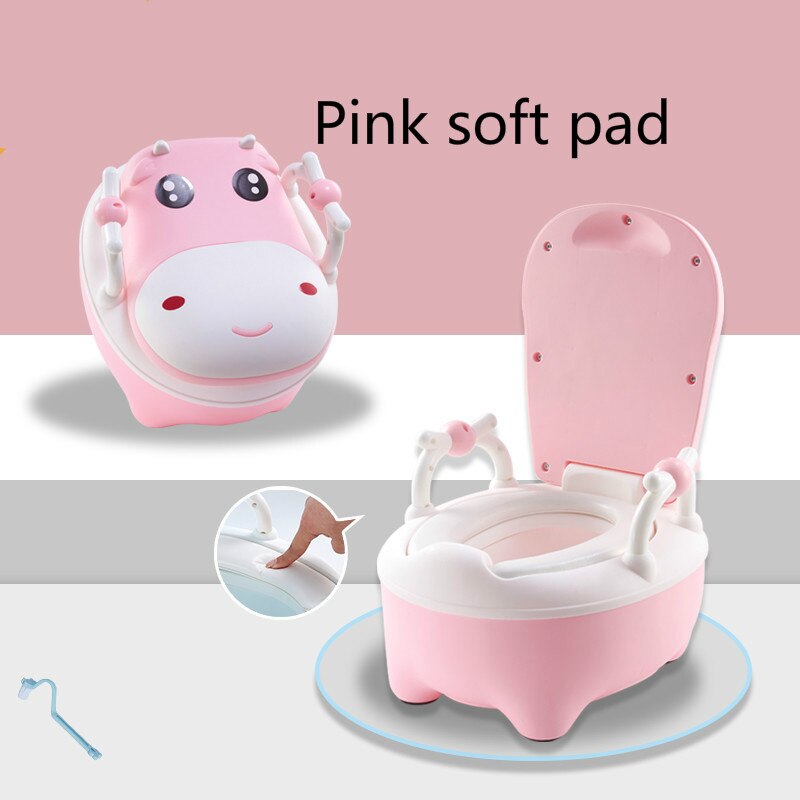 Baby Pot Voor Kinderen Jongens Potje Toilet Seat Baby Zindelijkheidstraining Meisjes Draagbare Wc Ondersteek Comfortabele Rugleuning Cartoon Potten