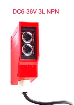 7m Adjustable Gate turnstile diffusion reflective photocell Photoelectric proximity Switch Sensor AC/DC 6V to 220V 5 Wires: DC6-36V 3L NPN