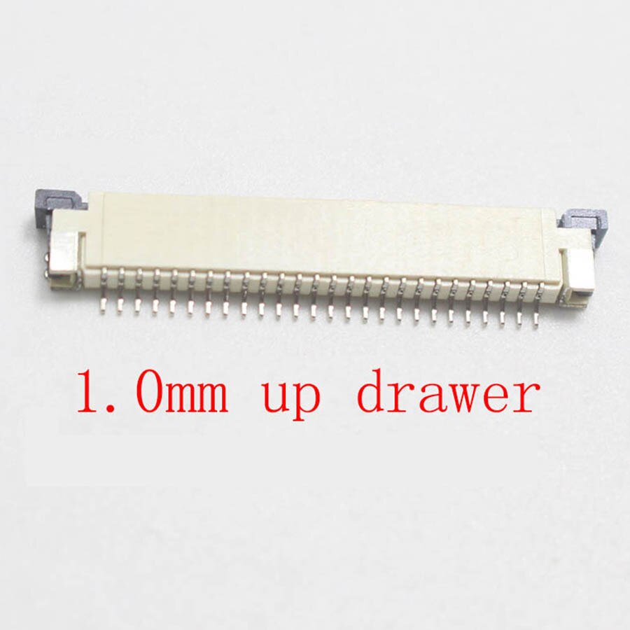 5pcs 0.5MM / 1.0mm 26P Clamshell Drawer Up Down FPC Connector socket for 26Pin Type A B FFC Cable: 1.0mm Up Drawer