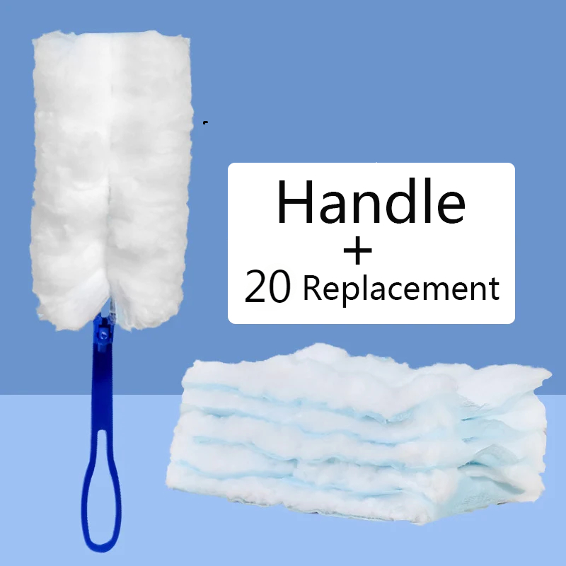 Cabezales de repuesto para plumero, recambios de plumero cortos desechables a granel para limpiar persianas de oficina en casa, herramientas de limpieza de polvo para superficies de coche: Negro