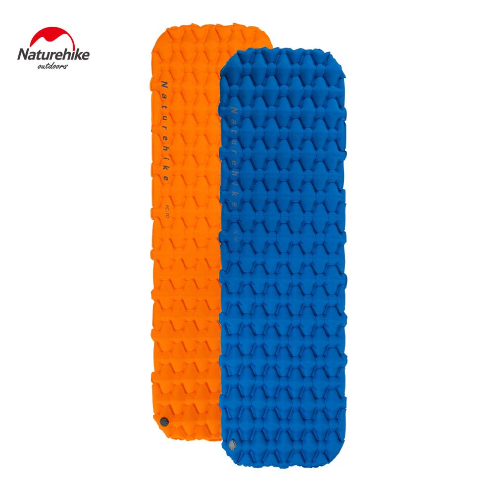 Matelas gonflables d'air de coussin de couchage de Camping de naturetrekking avec le coussin de couchage extérieur ultra-léger d'oreiller pour la randonnée Trekking