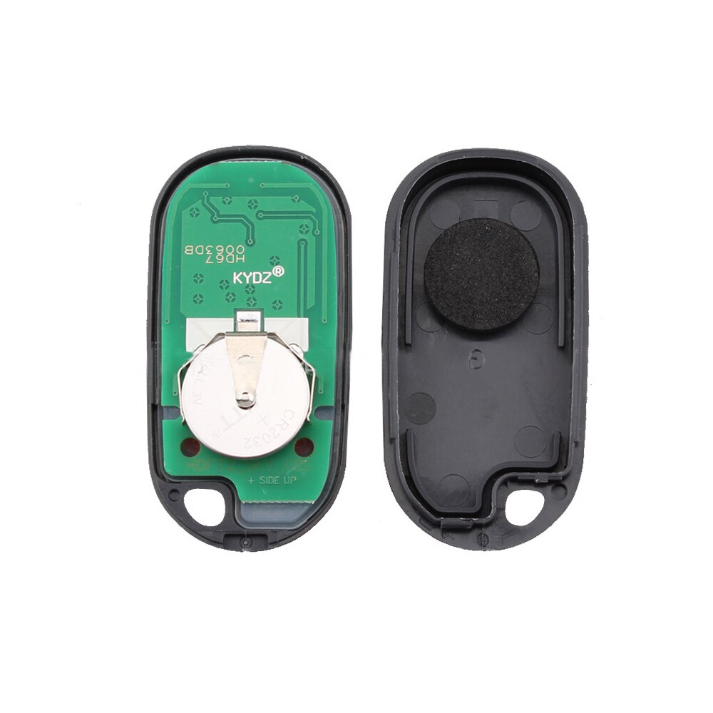 Okeytech Voor Honda 433Mhz 2 + 1 Knop NHVWB1U523 Keyless Entry Sturen Sleutelhanger Auto Afstandsbediening Sleutel Voor honda Civic 2001-2005